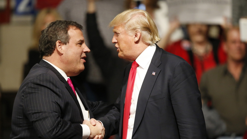 Republican candidate Donald Trump has won the endorsement of New Jersey Governor Chris Christie