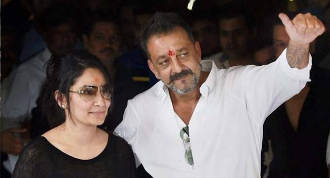 Sanjay Dutt told me never give up says wife Manyata