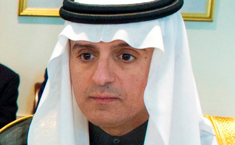 Saudi Arabia's Foreign Minister Adel Al-Jubeir