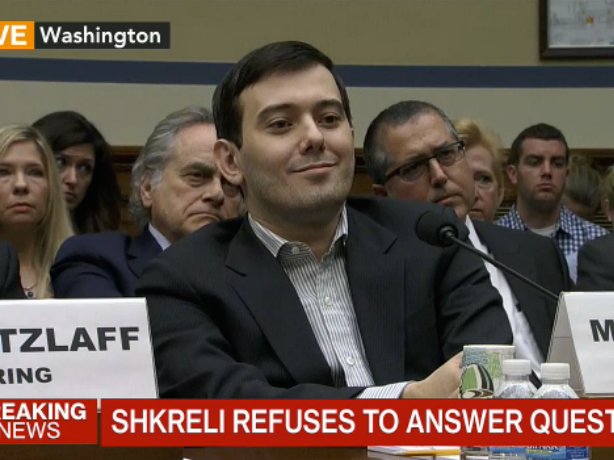 Martin Shkreli Congress