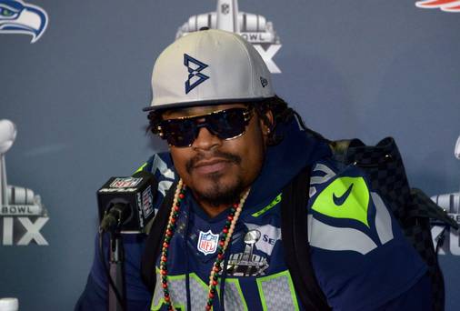 Seattle Seahawks running back Marshawn Lynch