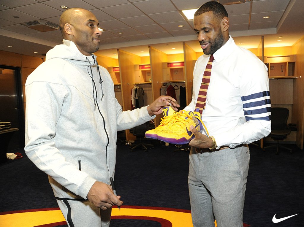 Kobe Lebron shoes