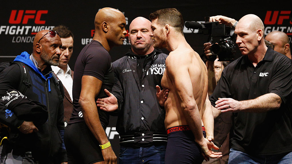 UFC London What time is Anderson Silva v Michael Bisping and how can I watch