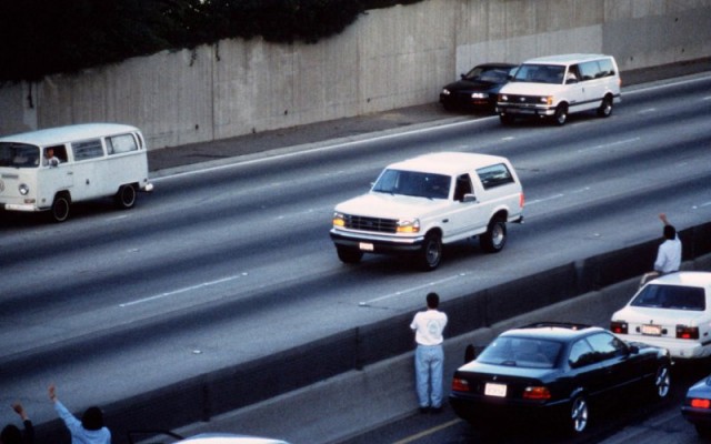 O.J. Simpson's now infamous White Ford Bronco