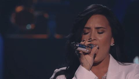 Watch Demi Lovato Slay Every Damn Note in Lionel Richie's'Hello