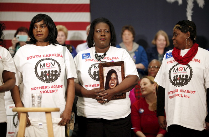 South Carolina Mothers Against Violence.     REUTERS  Randall Hill