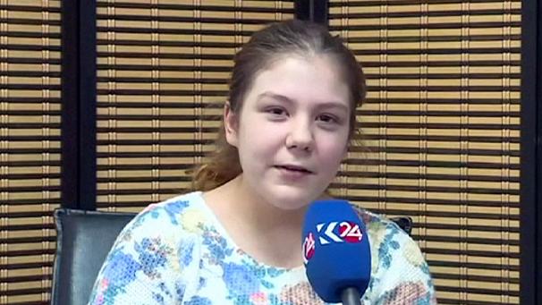 Swedish teenager gives interview following rescue from Isis