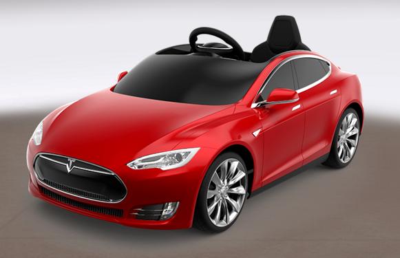 Rich Kids in Tiny Tesla Model S Ride-ons Will Now Be Looking Down on You Too