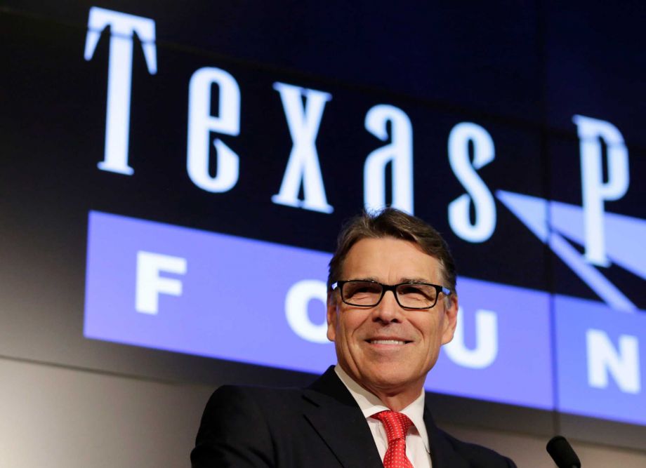 Former Texas Gov. Rick Perry said the dismissal of an abuse-of-power charge against him on Wednesday showed that criminal indictments he faced were a'baseless political attack.'