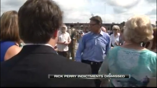 The Texas court of criminal appeals has dismissed the indictments against former Texas Governor Rick Perry. Perry was indicted in 2014 on charges of abuse of official capacity and coercion of a public servant