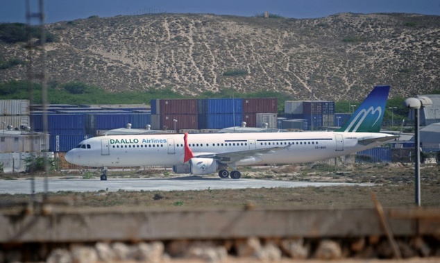 The Daallo Airlines plane was forced to make an emergency landing in Mogadishu