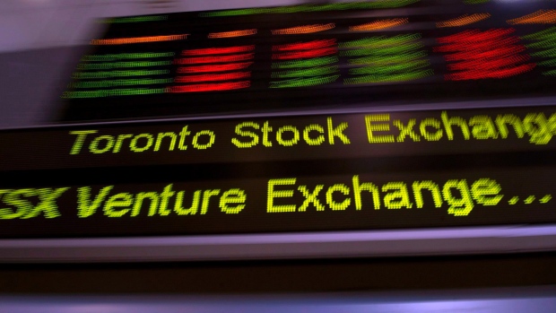 The Toronto stock market has had four days of gains after a volatile start to 2016