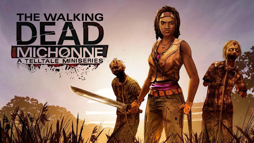 The Walking Dead Michonne is Haunting, In At Least the First Five Minutes