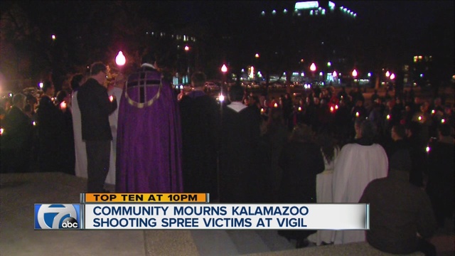 The community is mourning those killed in the weekend shooting in Kalamazoo.                      WXYZ