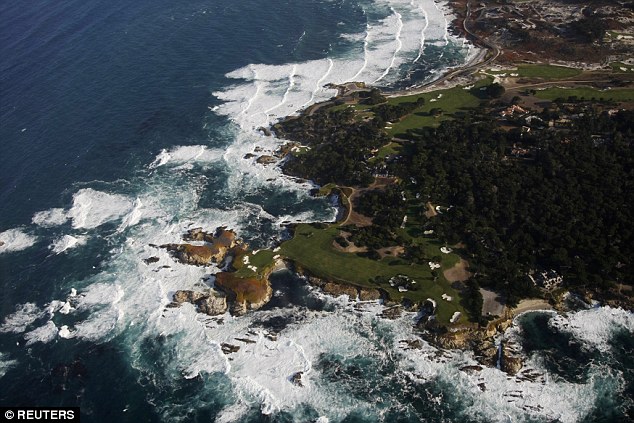 The pair teamed up to play at the world-famous Cypress Point Club in California