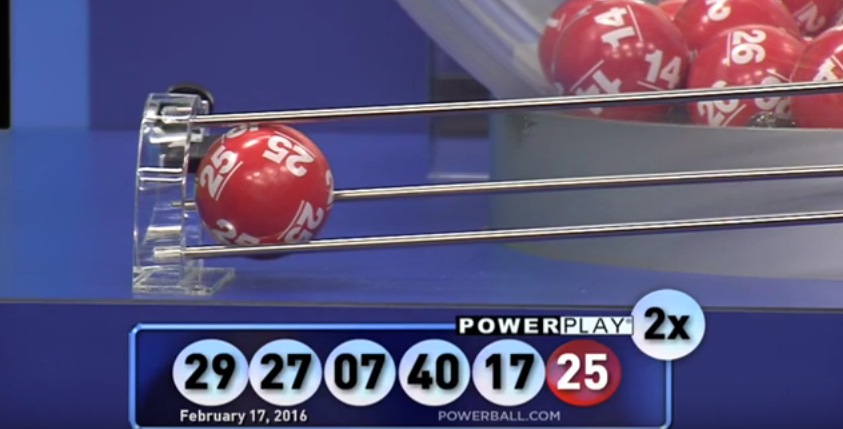 The powerball winning numbers