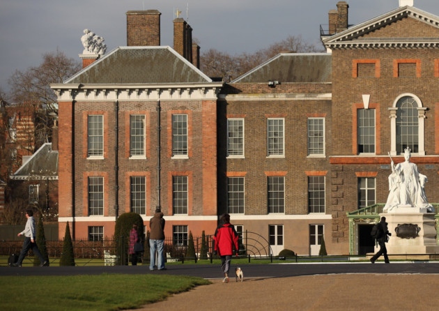 The shocking incident took place outside of Kensington Palace