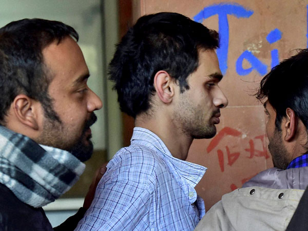 JNU row Umar Khalid surrenders