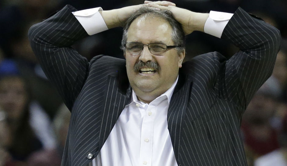 Stan Van Gundy has the Detroit Pistons in position for a playoff berth. The Pistons are currently in ninth place in the Eastern Conference two games behind Charlotte and Chicago for the conference's final playoff spots. Detroit has not made