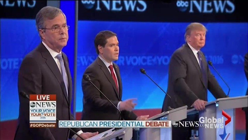 WATCH: Christie-Rubio 'Glitch' Debate Moment Goes Viral [VIDEO]