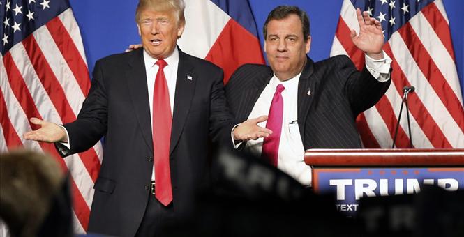 Chris Christie endorses Donald Trump from President