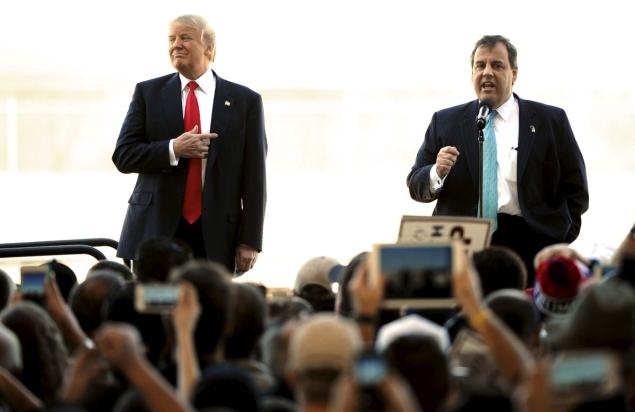 After ending his presidential campaign Gov. Christie stood with Donald Trump — but isn't trying to fix problems in his home state of New Jersey