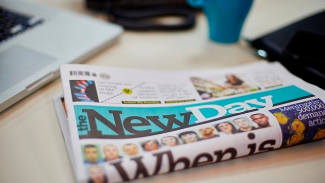 UK gets first national daily 'The New Day&#039 in 30 years