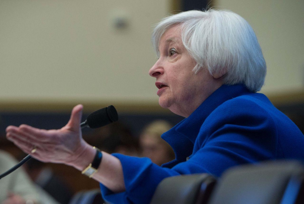 U.S. Federal Reserve chair Janet Yellen testifies before the House Financial Services Committee on Capitol Hill in Washington D.C