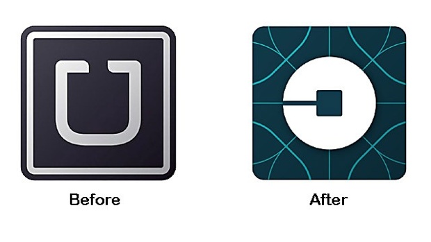 New Uber logo