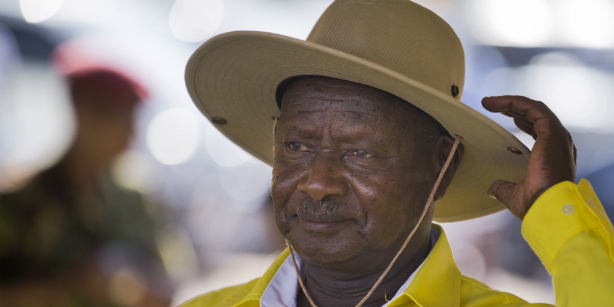 Ugandan president looks to extend 30-year rule in tense election