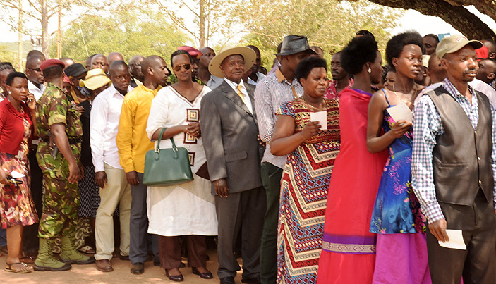 30 years in power, Ugandan leader faces challenge in polls