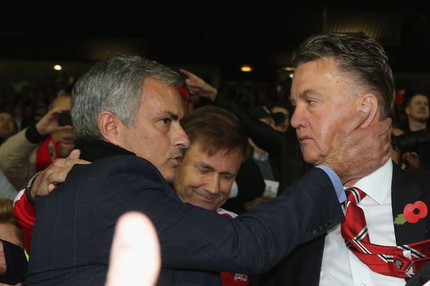 Van Gaal and Mourinho are friends from their Barcelona days