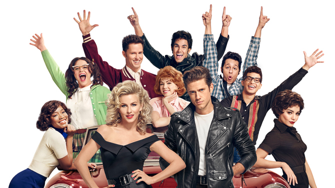 GREASE LIVE  Keke Palmer Kether Donohue Julianne Hough Andrew Call Carly Rae Jespen Carlos Pena Vega Aaron Tveit David Del Rio Jordan Fisher and Vanessa Hudgens in GREASE LIVE airing LIVE Sunday Jan. 31 2016 (7:00-10:00 PM ET live  PT tap