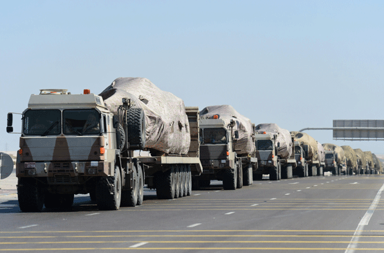 Vanguards of the UAE Armed Forces arrive in Saudi Arabia