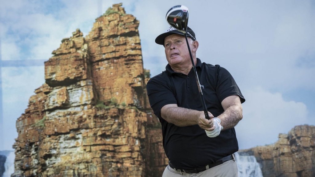 Veteran Peter Senior has had a strong first round at the Perth International at Lake Karrinyup