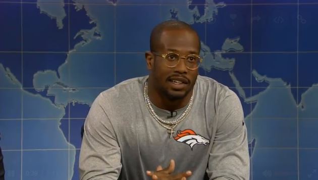 Von Miller appeared on Weekend Update to troll Cam Newton with some epic burns