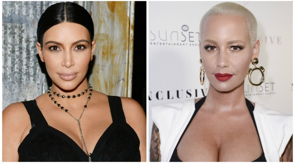 Wait what? Kim Kardashian and Amber Rose are responsible for a very confusing twist in the Kanye  Wiz feud