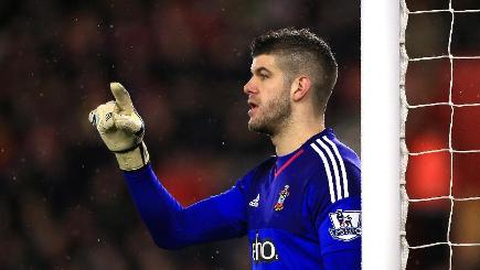 Fraser Forster has not conceded a goal in seven and a half hours