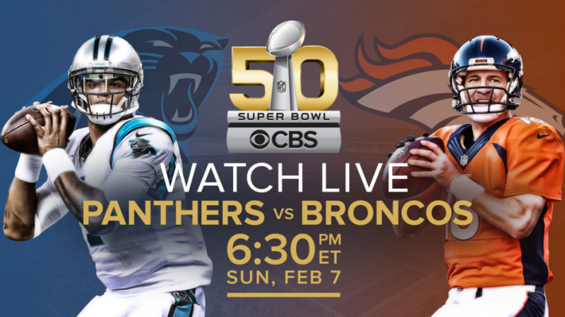 How to Watch Super Bowl 50 Online for Free No Cable Required