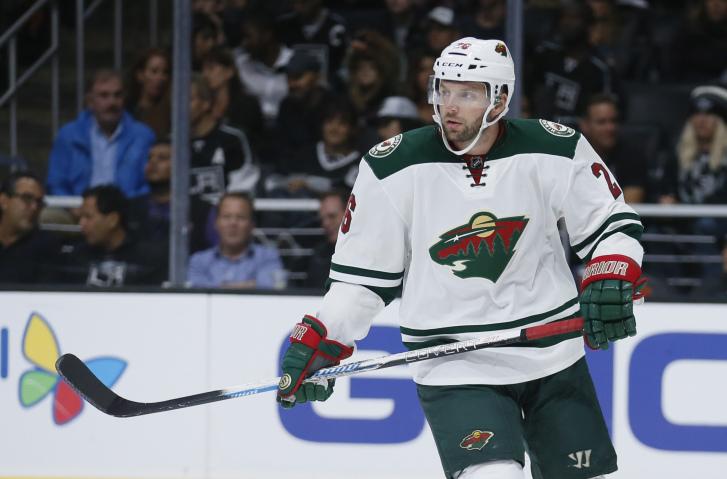 Wild winger Thomas Vanek's slump got him removed from the lineup for Saturday's game in St. Louis