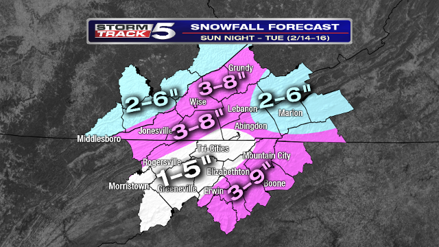 Sunday's Wintry Mix Should Transition