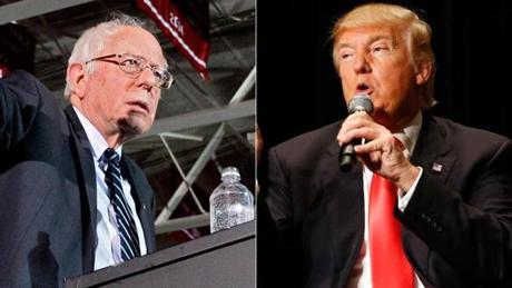 Donald Trump and Bernie Sanders continue to lead in their respective New Hampshire primaries according to two new polls