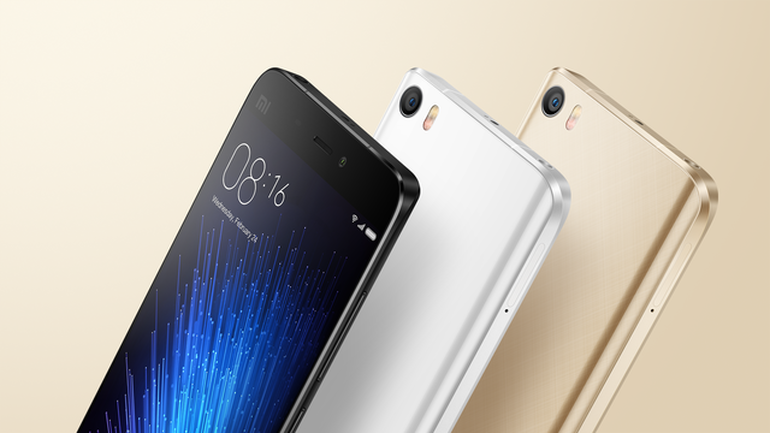 Xiaomi's Mi5 flagship smartphone was unveiled at the MWC show in Barcelona.               Image Xiaomi