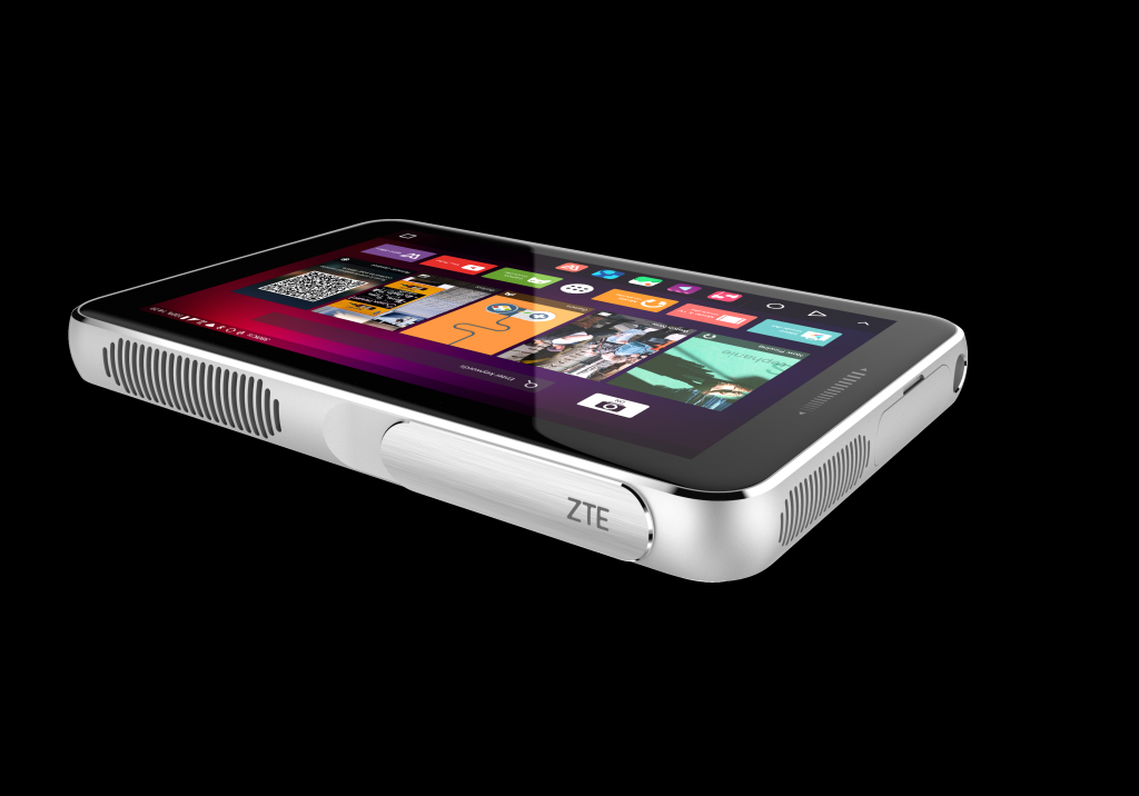 ZTE's tablet-projector hybrid wants to replace all your devices