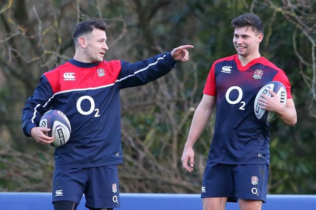 Care left has regained the No 9 shirt from Youngs right to earn a first England start for 15 months
David Rogers  Getty Images