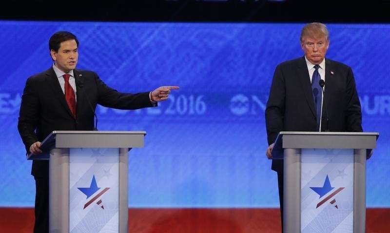 Rubio falters in presidential debate offering hope to rivals