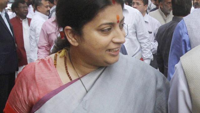 Congress leaders and CPI (M) alleged Smriti Irani misled the parliament with untruth and lies