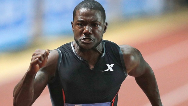 Justin Gatlin's stunt run on Japanese TV took him below Usain Bolt's 100m record time