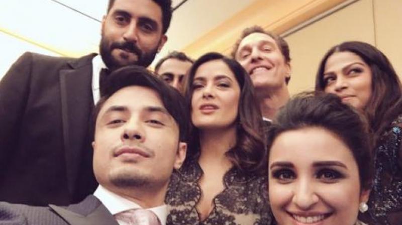 Actor Ali Zafar took to Twitter and shares this selfie moment