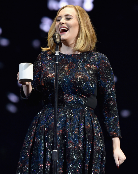 Adele encouraged the woman to propose during her Belfast show